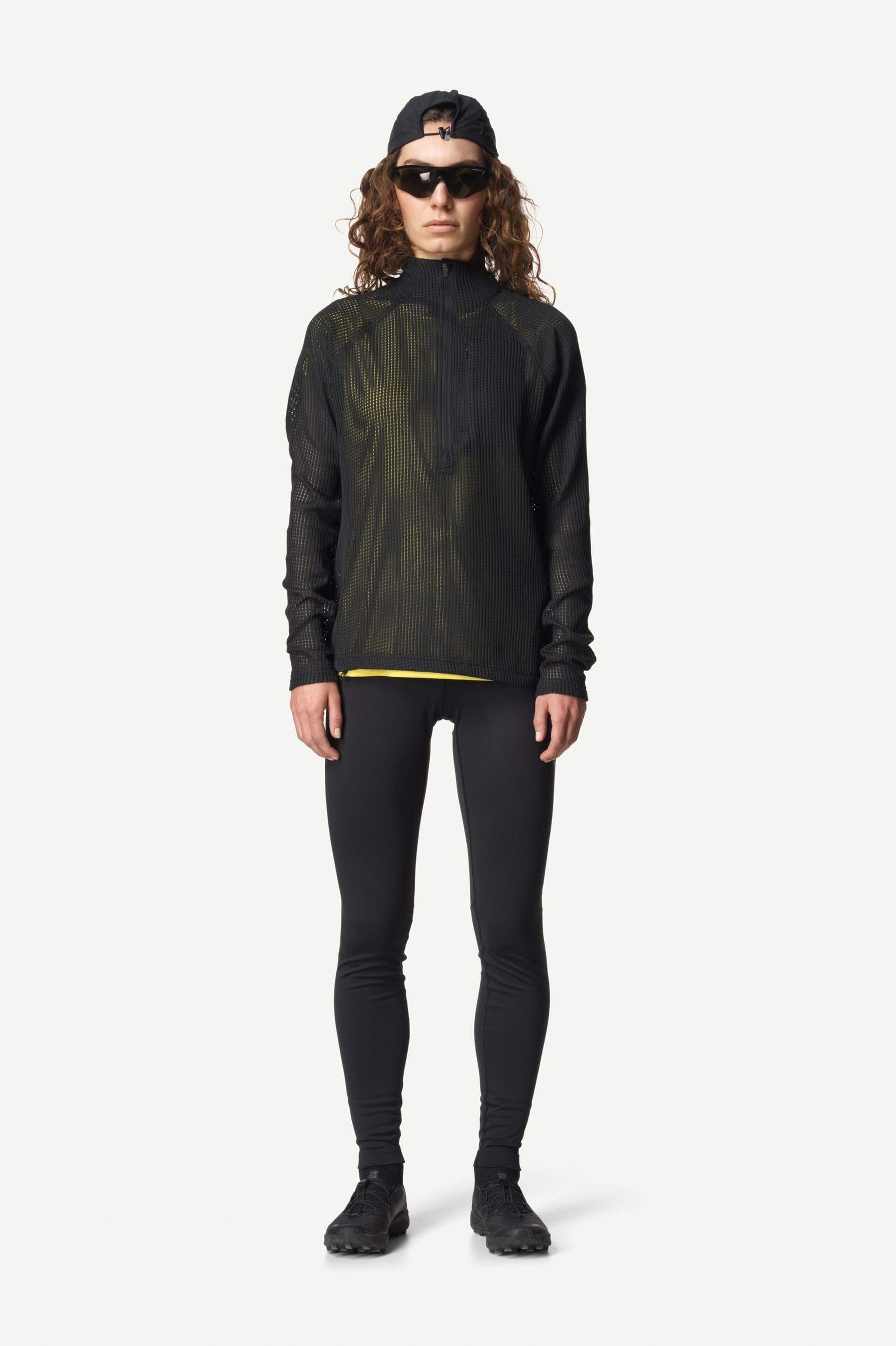  Ws- Pace- Flow- Half- Zip  True- Black 830046 900 SET 350 c low