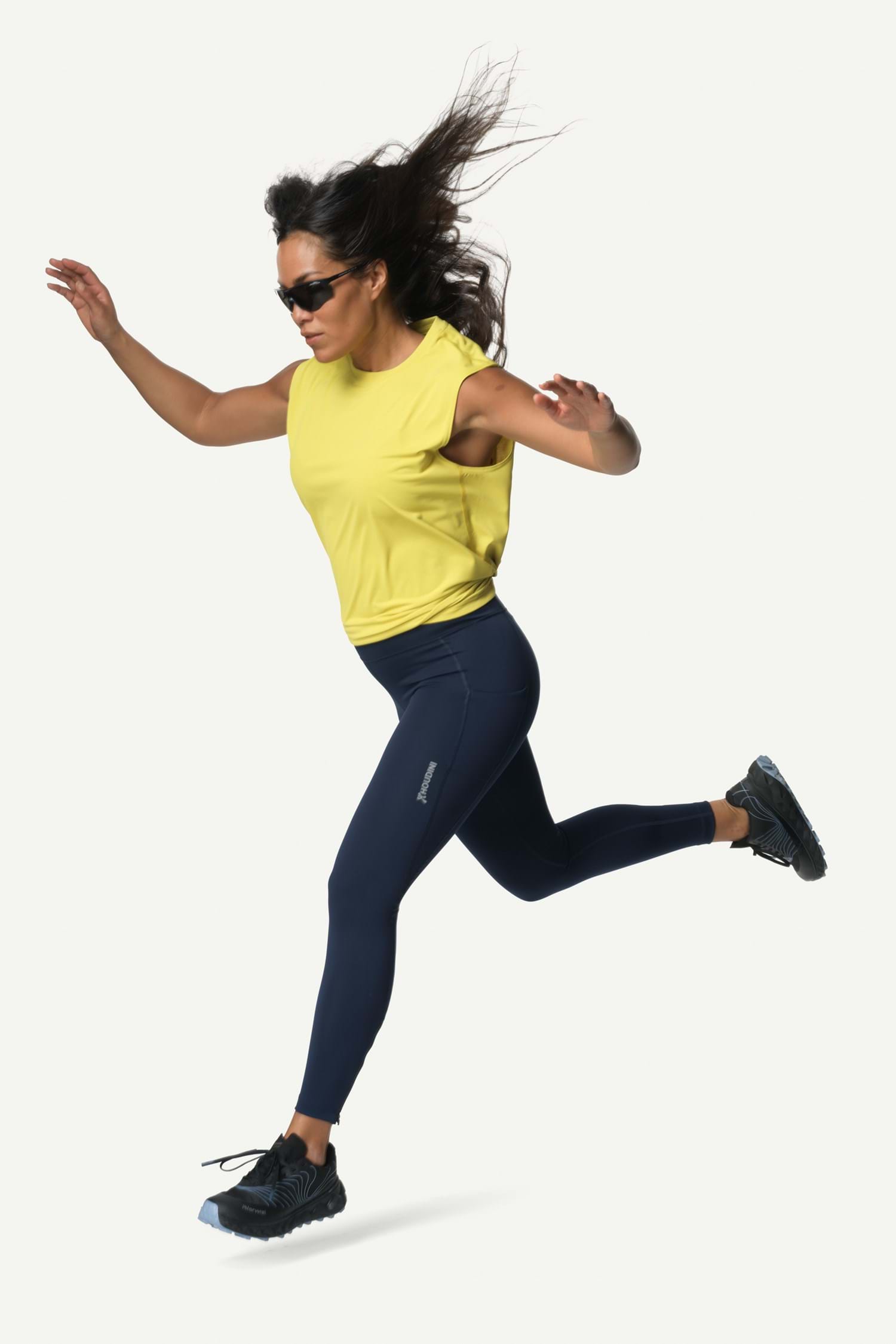 Alternativ bild 1 för Houdini W's Pace Trail Tights, Blue Illusion, XL