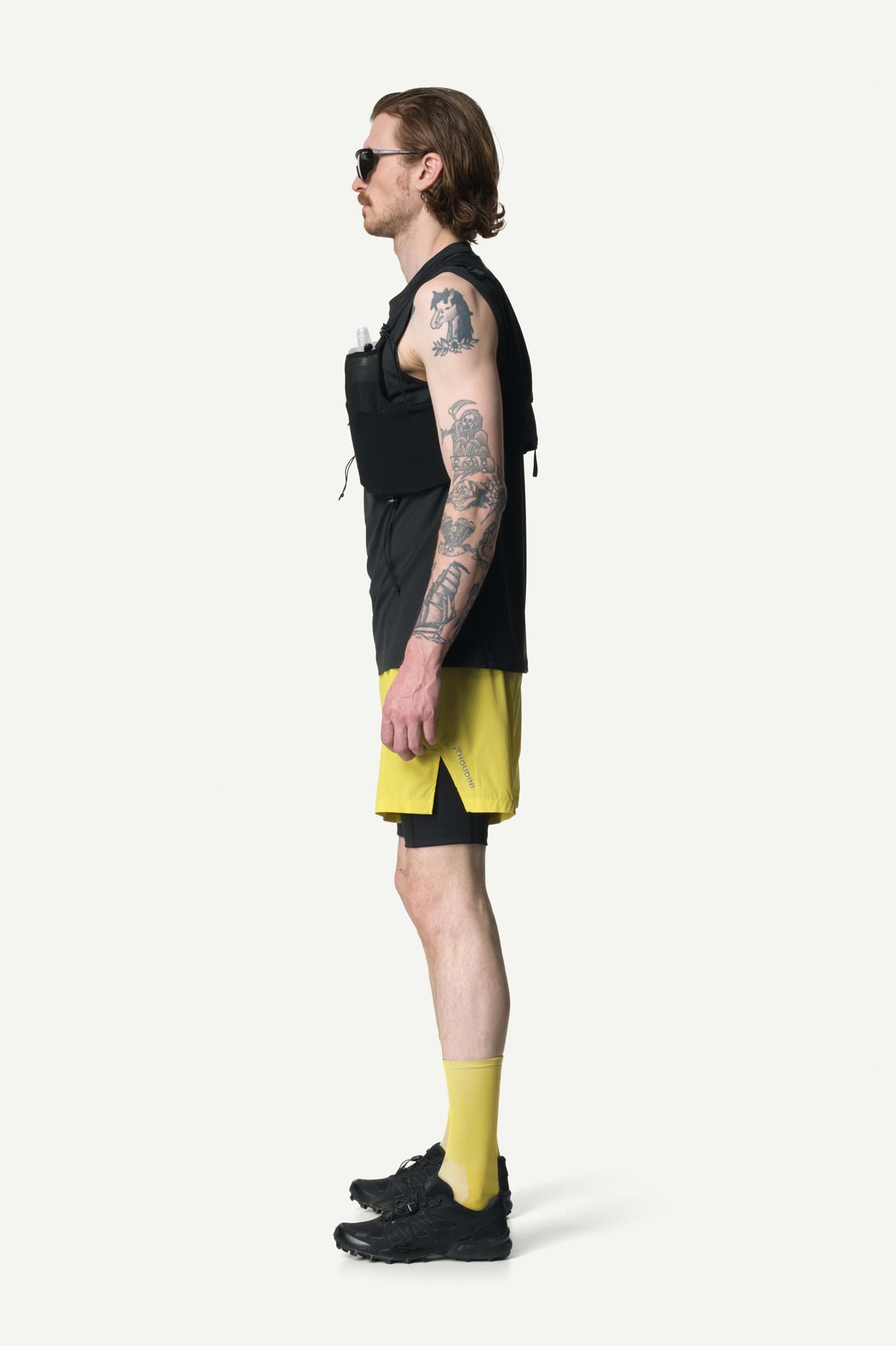 Alternativ bild 1 för Houdini M's Pace Trail Shorts, Be the Light Green, XL