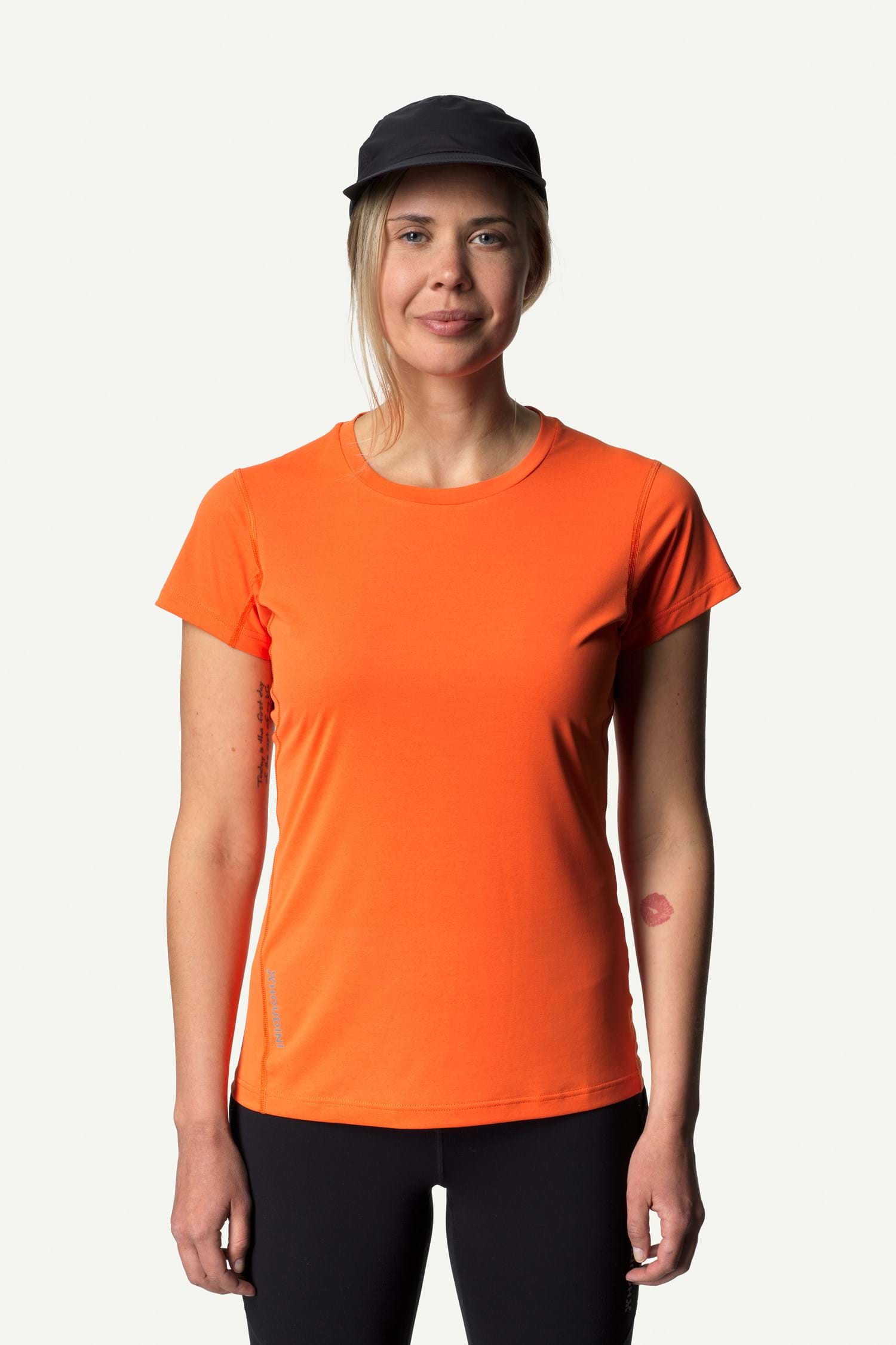 Alternativ bild 1 för Houdini Pace Air Tee Women Sunset Orange