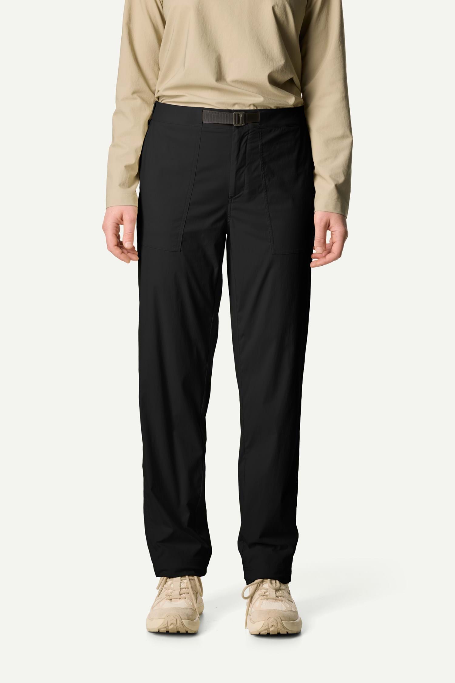 Houdini W's Liquid Chore Pants, True Black, M