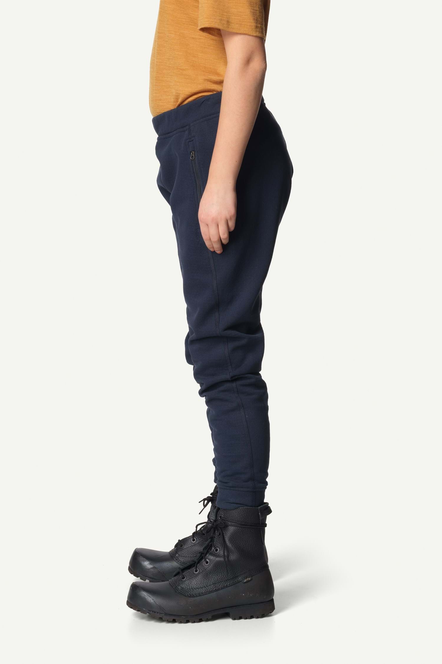 【SCENERITY】22SS★ Mono Slacks Poly-Paper Personality Pants — Black – La Garçonne