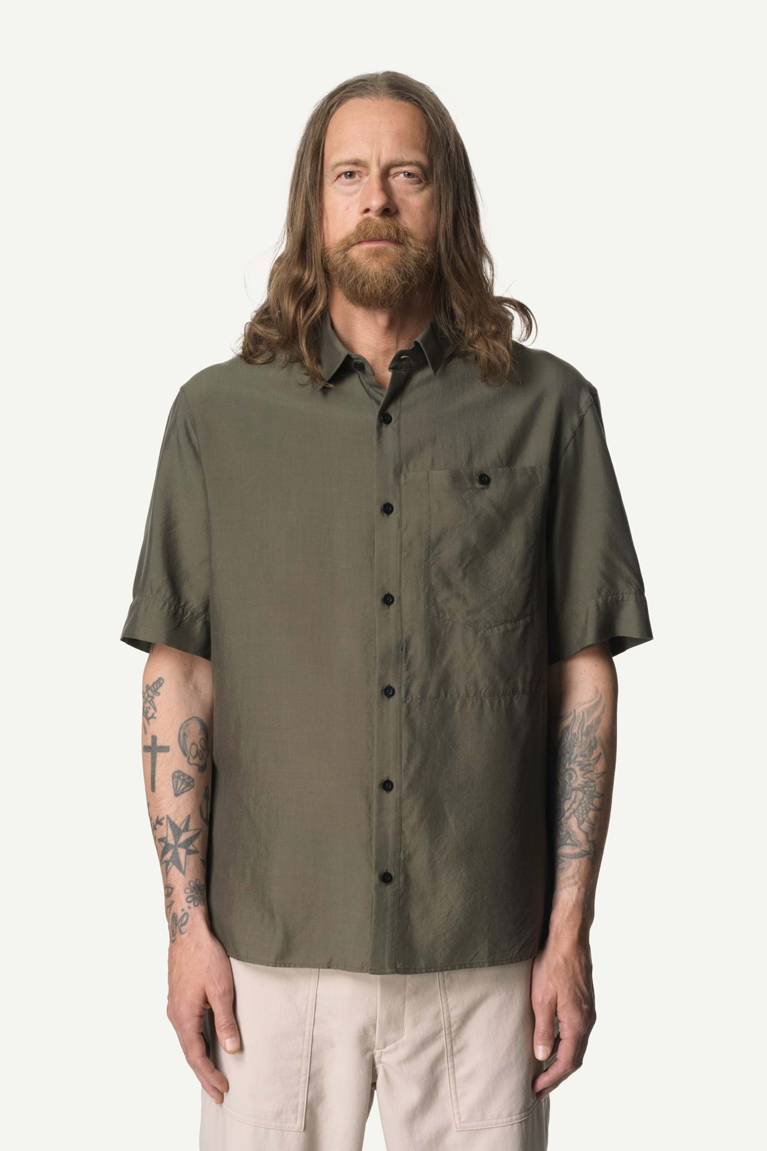 HOUDINI Ms Tree Polo Shirt Dawn Green L
