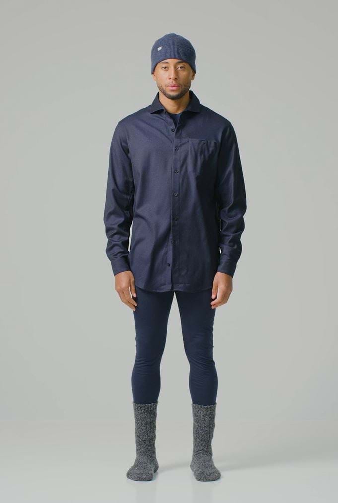 HOUDINI M’s Desoli Thermal Crew M blue Men's Desoli Thermal Crew #Blue Illusion [840034] | HOUDINI