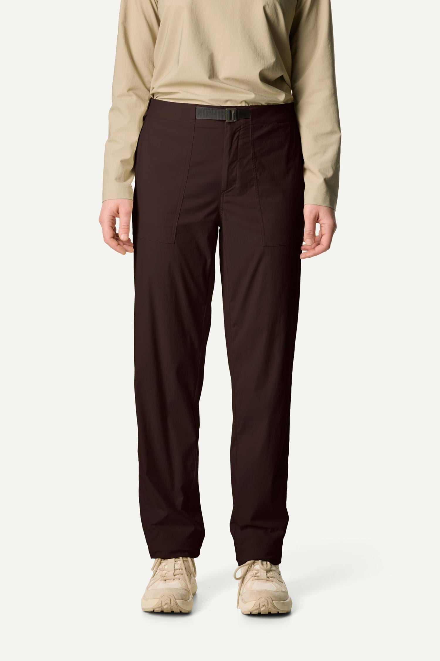 Houdini W's Liquid Chore Pants, Brown Illusion, M