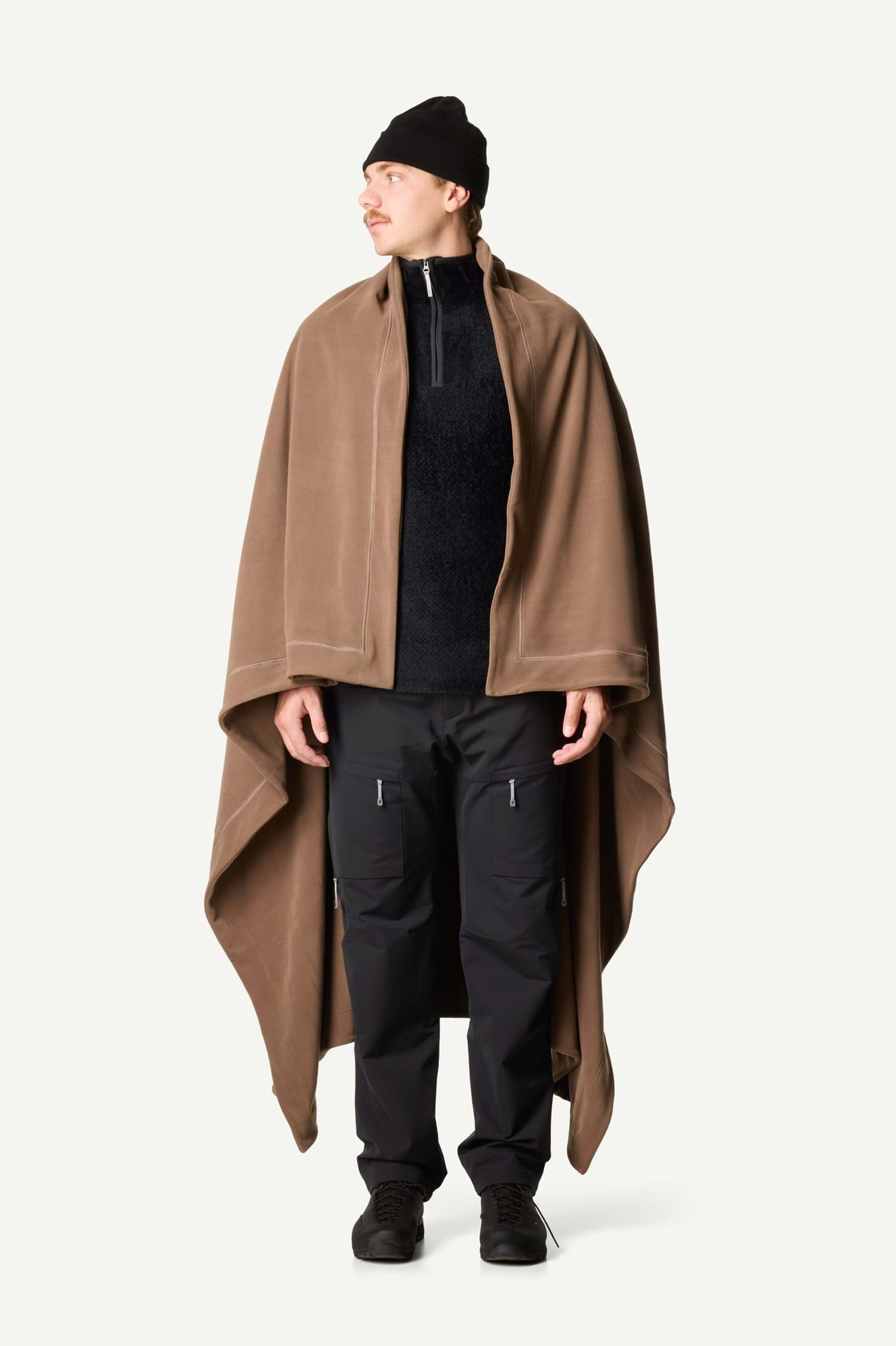 Houdini Wrap Around L, Weathered Brown, One Size