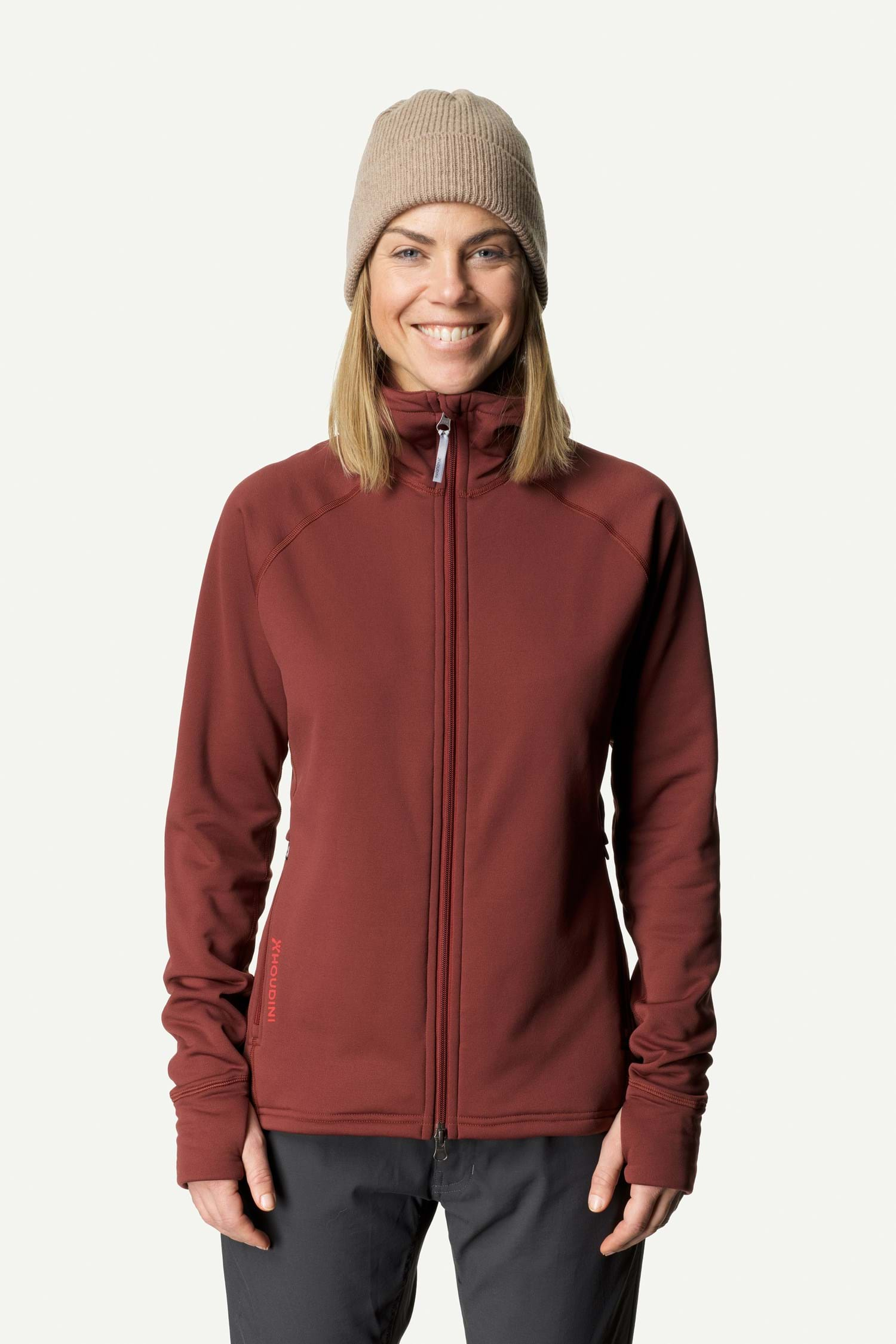 Power Houdi Polartec® Power Stretch® Pro™ Fleece Ski Hooded Base Layer