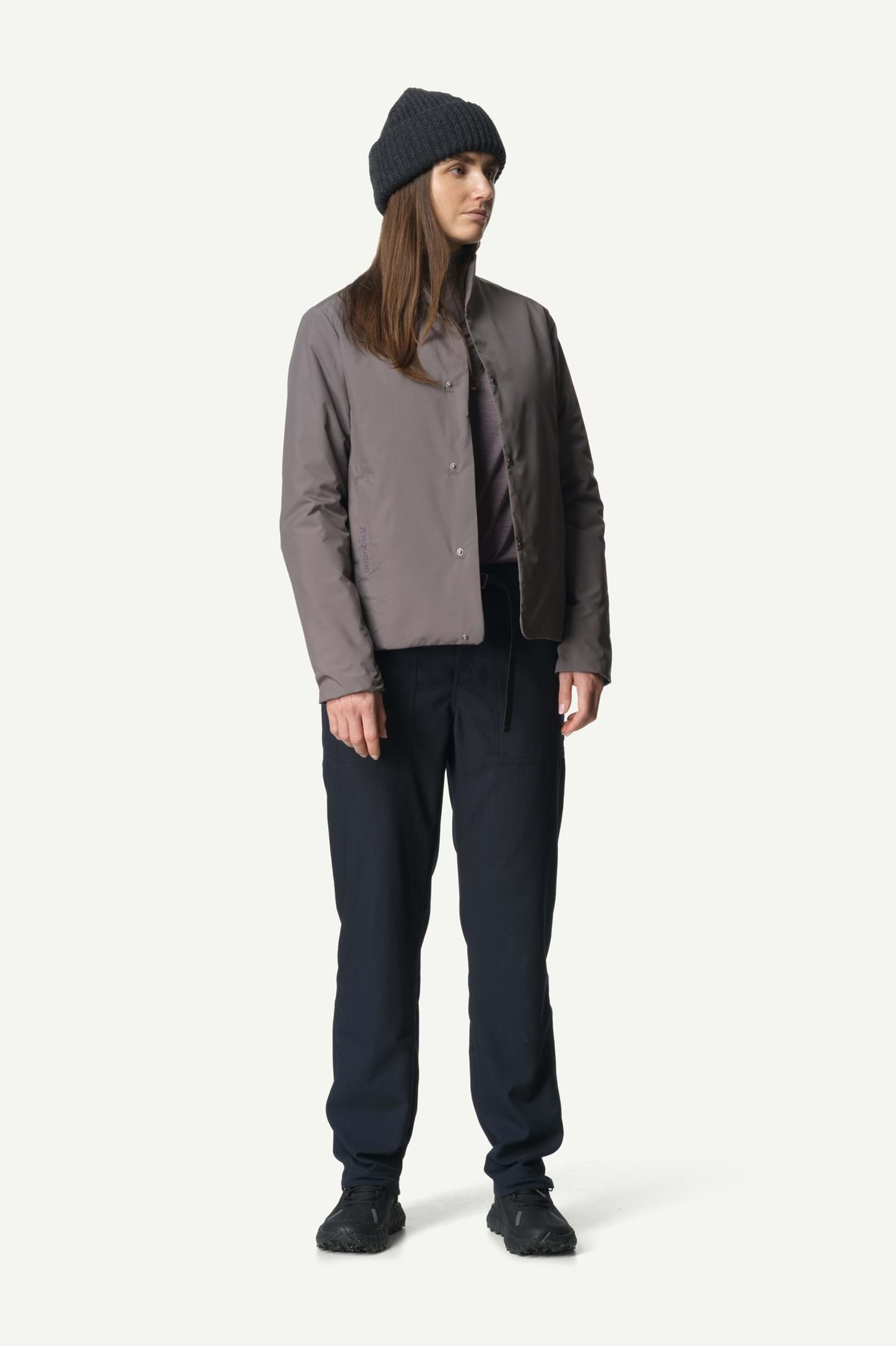 ENFOLD エンフォルド　SATIN QUILTED JACKET ENFOLD - SATIN QUILTED JACKET / ダウンジャケット / レディース