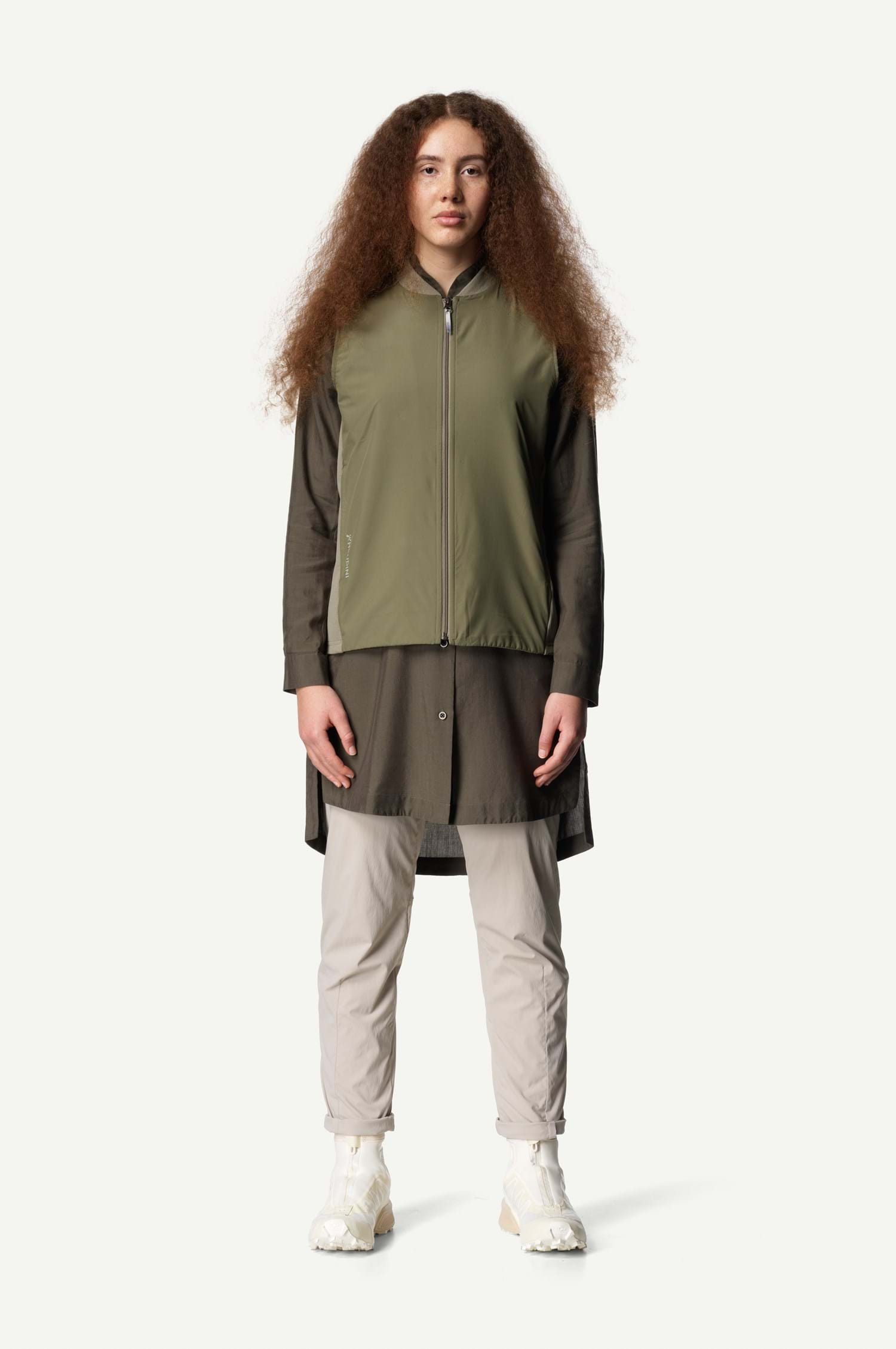 Produktfoto för Houdini W's Mono Air Vest, Sage Green, L