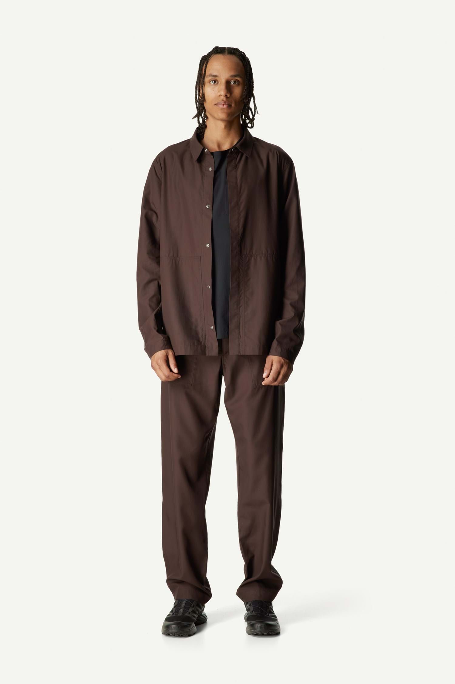 Houdini M's Tree Chore Jacket, Brown Illusion, XL
