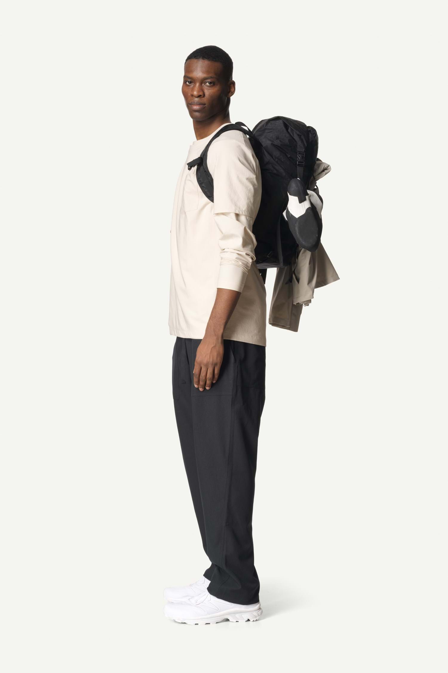 Alternativ bild 1 för Houdini M's Corespun Chore Pants, True Black, XL