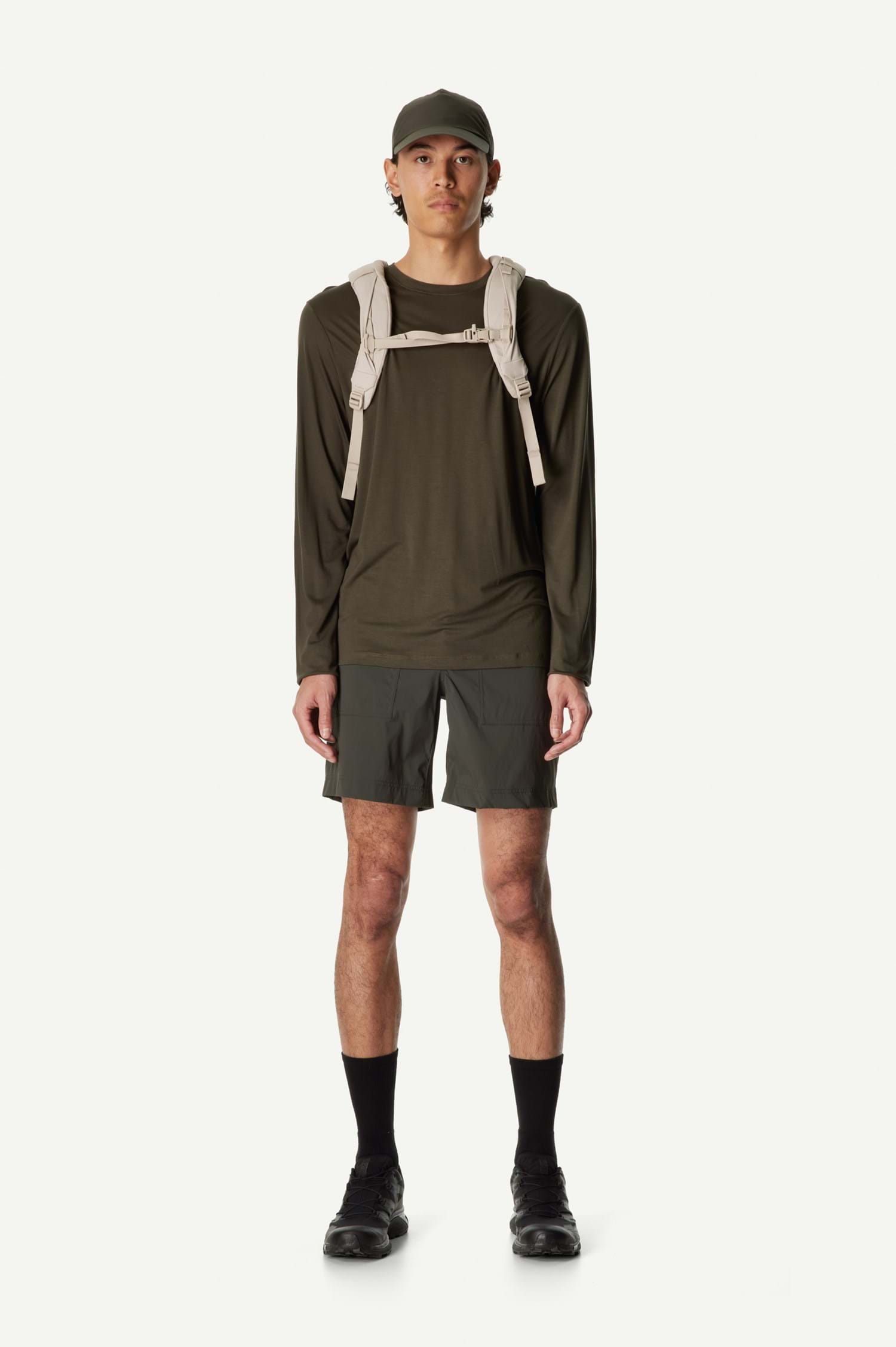 Houdini M's Liquid Chore Shorts, Green Illusion, M