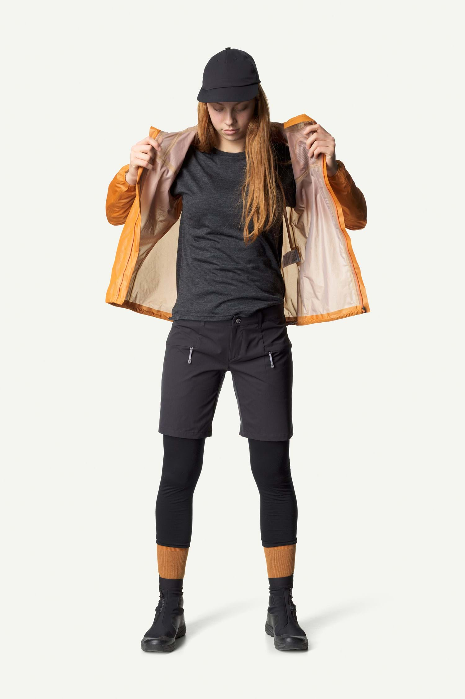 W's The Orange Jacket | Houdini Sportswear