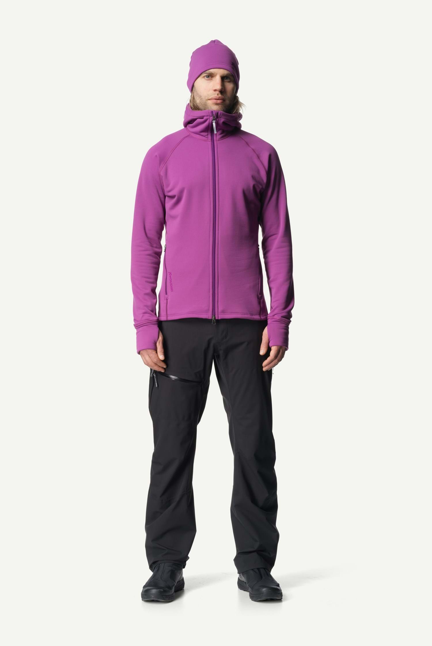 HOUDINI Power Houdi Slim-Fit Polartec® Power Stretch® Pro™ Ski Base Layer  for Men