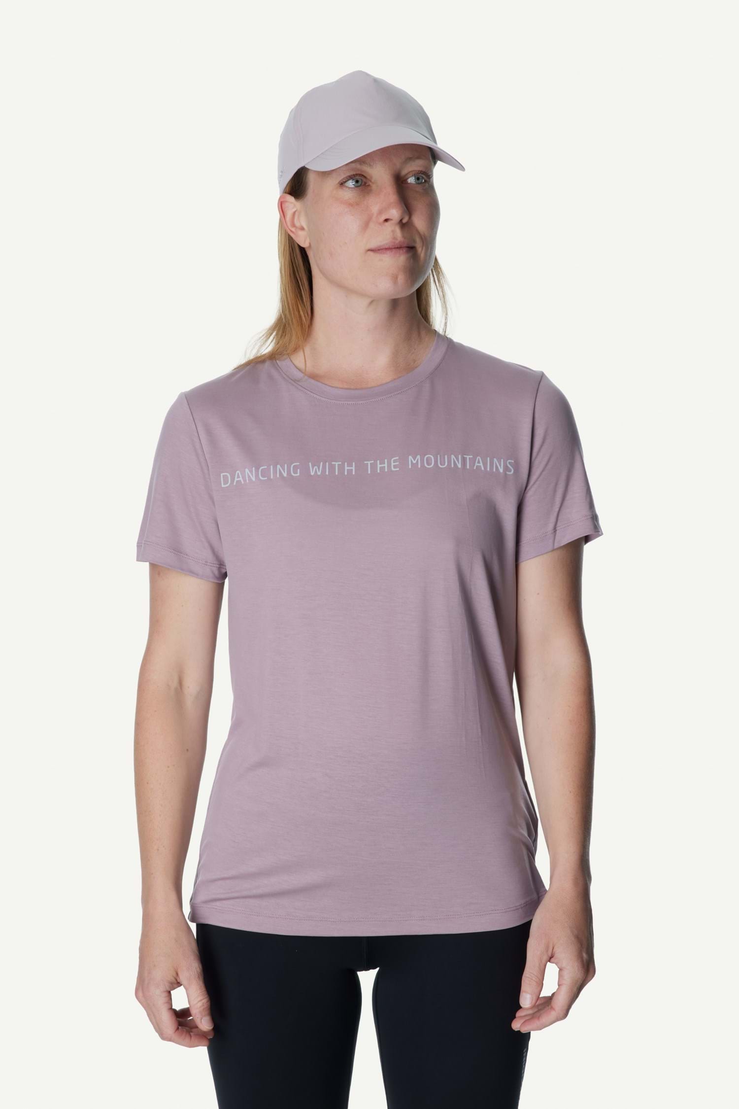 Houdini W's Tree Message Tee, Sky Purple, XL